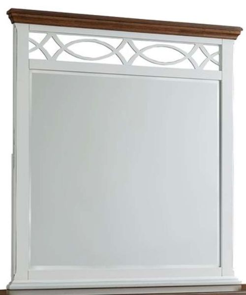 Progressive® Furniture Granada Oak/Vanilla Mirror