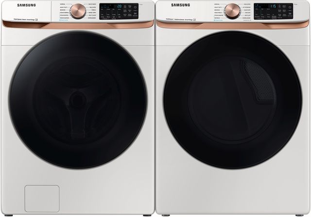 Samsung 8300 Series 7.5 Cu. Ft. Ivory Front Load Electric Dryer 6