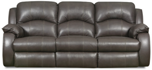 Southern Motion™ Cagney Brown Power Headrest Double Reclining Sofa