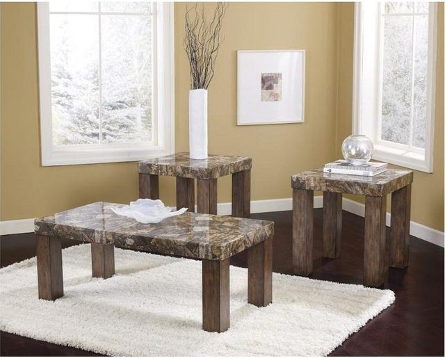 Signature Design by Ashley® Grodwell 3 Piece Brown Occasional Table Set 1