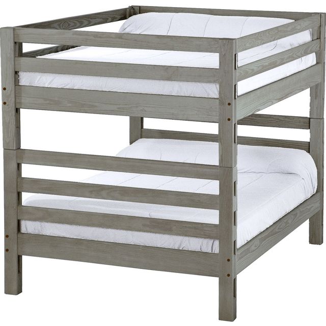 Crate Designs™ Furniture Storm Queen/Queen Tall Ladder End Bunk Bed