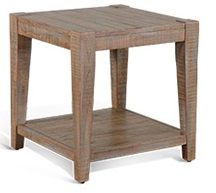 Sunny Designs™ Vivian Weathered Brown End Table