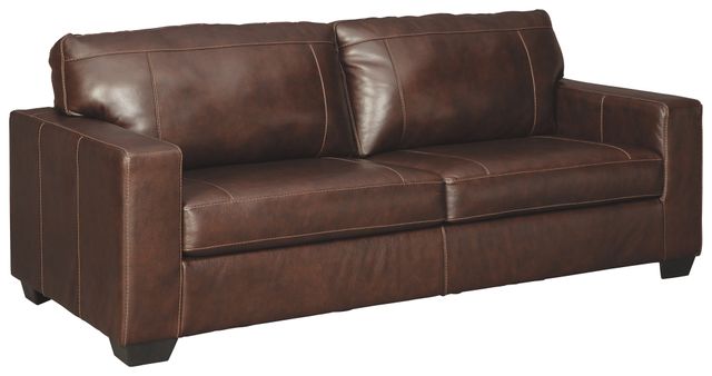 Canapé-lit Morelos en cuir brun Signature Design by Ashley® 0