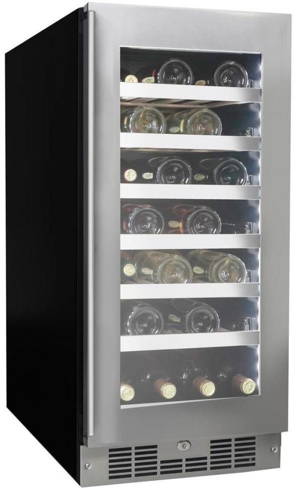 Sihouette® Tuscany Stainless Steel Wine Cooler 4