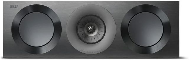 KEF Reference 2 Meta 5" High Gloss Black/Gray Center Channel Speaker