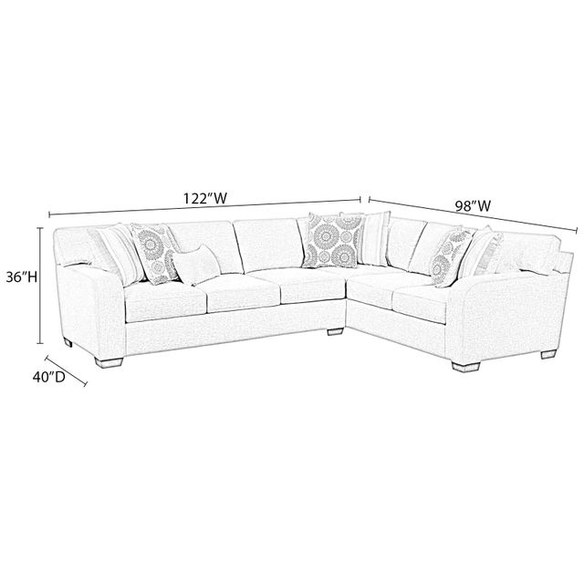 Behold Home Ella Spa 2-Piece Sectional-2