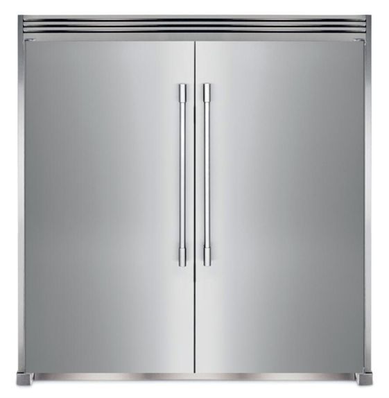 Frigidaire Professional Twin Refrigerator & All Freezer Set with Trim ...