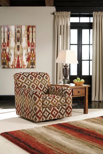 Signature Design by Ashley® McLarion Swivel Accent Chair 0
