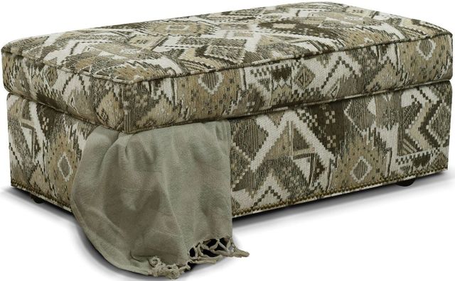 England Furniture June Storage Ottoman with Nails 1