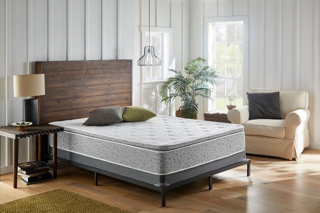 american bedding 12 plush pillow top hybrid mattress