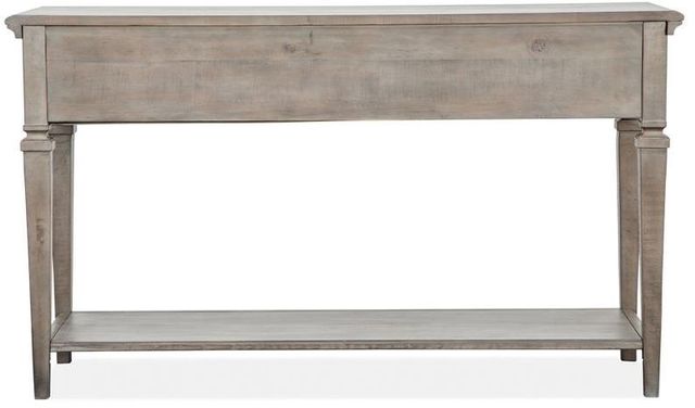 Magnussen® Home Lancaster Dovetail Grey Lift Rectangular Sofa Table 3