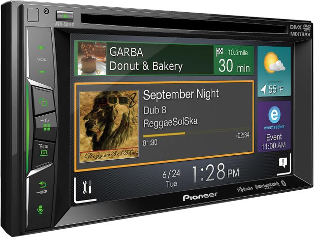 Pioneer Multimedia DVD Receiver with 6.2" WVGA Display 2