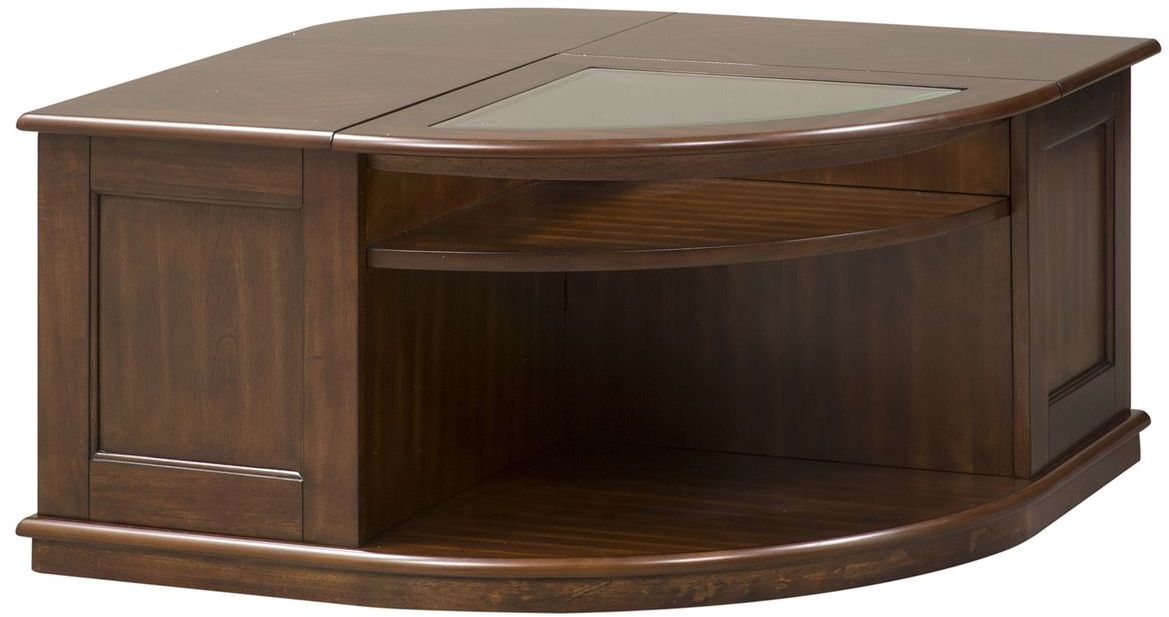 Liberty Furniture Wallace Dark Toffee Cocktail Table