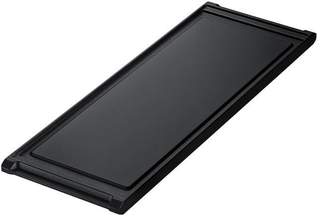 Samsung 30" Fingerprint Resistant Black Stainless Steel Front Control Slide-In Gas Range 7