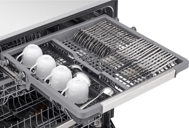 LG 24” Matte Black Stainless Steel Built In Dishwasher 5