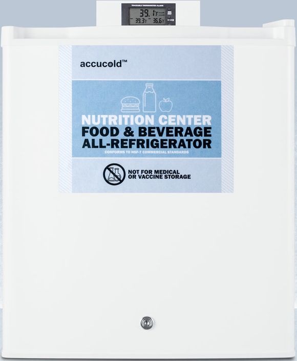 Accucold™ Nutrition Center Series 1.7 Cu. Ft. White Compact Refrigerator 0