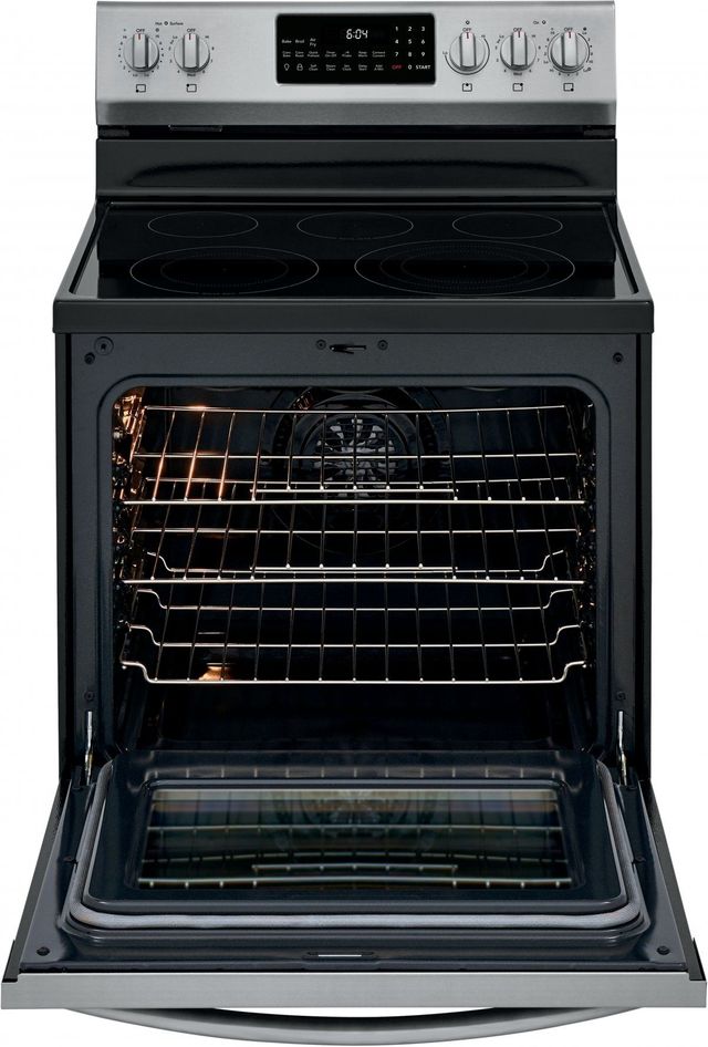 Frigidaire Gallery® 30" Stainless Steel Free Standing Electric Range with Air Fry-1