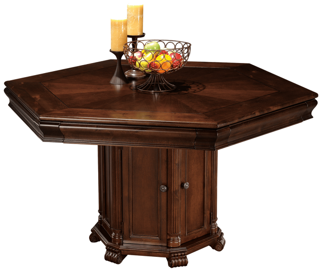 Howard Miller® Octagon Rustic Cherry Game Table 2