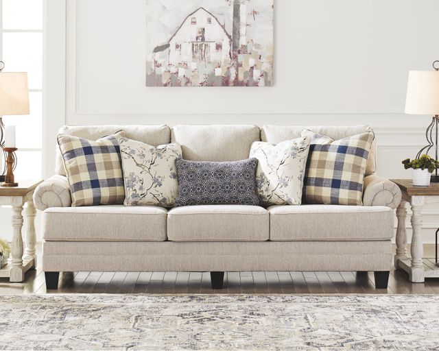 Benchcraft® Meggett Linen Queen Sofa Sleeper-3