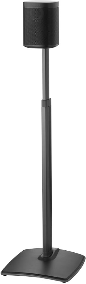Sanus® Black Adjustable Height Wireless Speaker Stand