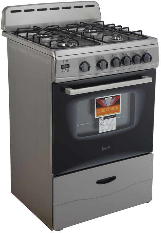 24 gas range on sale stainless steel