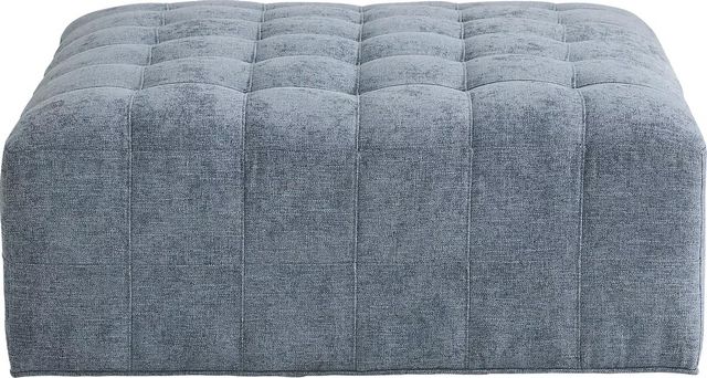 Calvin Heights Chambray Cocktail Ottoman-1