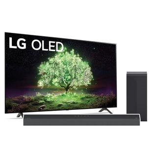 LG A1PUA 48" 4K OLED Smart TV and a 3.1 Channel Sound Bar System PLUS a FREE $100 Furniture Gift Card