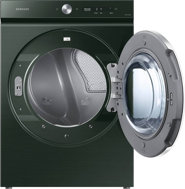 Samsung Bespoke 8900 Series 7.6 Cu. Ft. Forest Green Front Load Gas Dryer 1