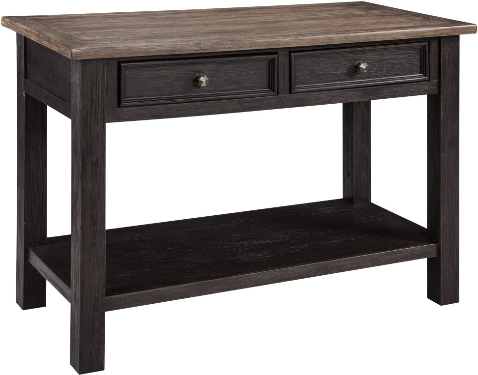 Signature Design by Ashley® Tyler Creek Grayish Brown/Black Console Table