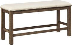 Mill Street® Moriville Beige Counter Height Dining Bench