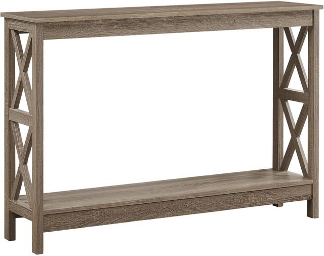 Monarch Specialties Inc. Dark Taupe 48" Hall Console Table
