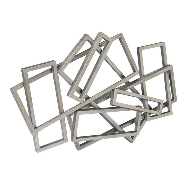 Moe's Home Collection Metal Rectangles Wall Decor