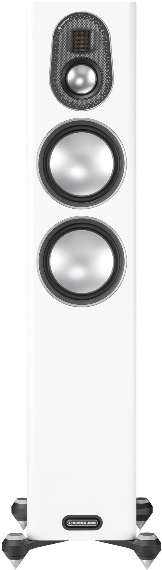 Monitor Audio Gold 200 Pair of Satin White Floorstanding Speakers 3