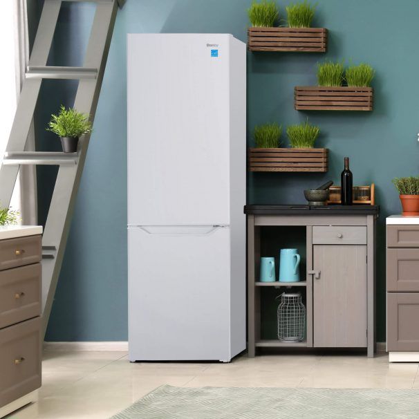 Danby® 10.3 Cu. Ft. White Counter Depth Bottom Freezer Refrigerator 7