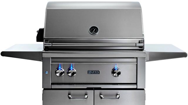 Lynx® Professional 30" Stainless Steel Freestanding Grill 4