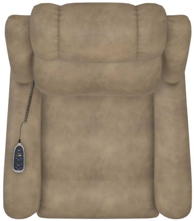 La-Z-Boy® Clayton Ash Gold Power Lift Recliner with Massage and Heat 13