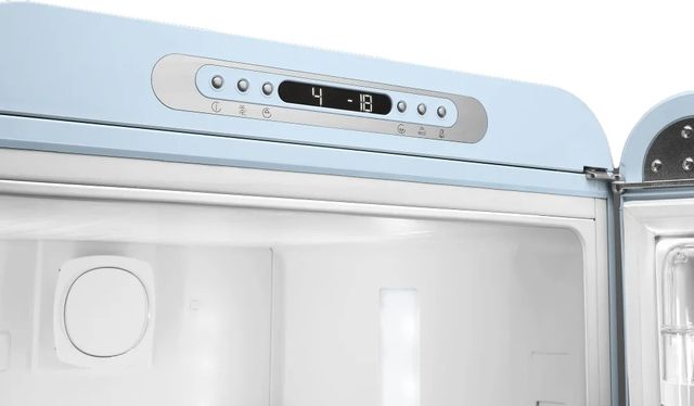 Smeg 50's Retro Style Aesthetic 11.7 Cu. Ft. Pastel Blue Bottom Freezer Refrigerator 6