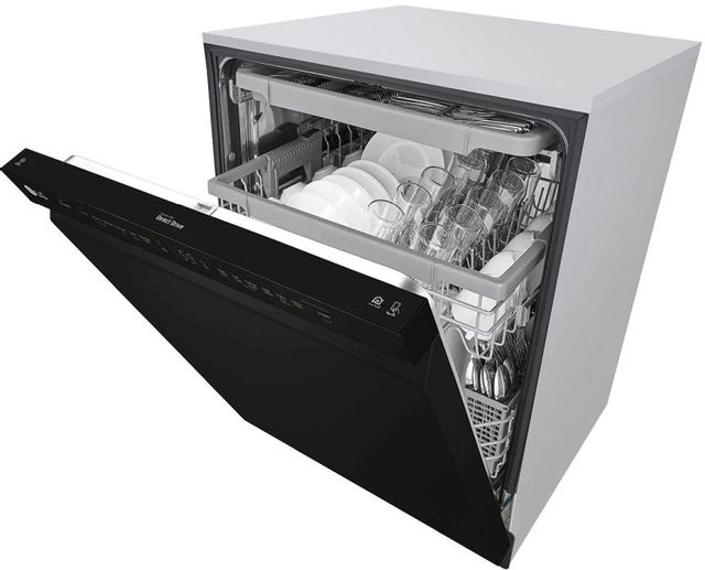 LG 24" Smooth Black Built In Dishwasher 6