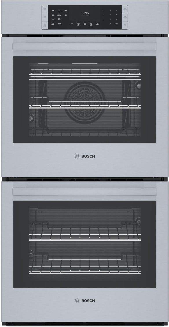 Bosch 800 Series 27" Electric Double Oven Built In-Stainless Steel 1