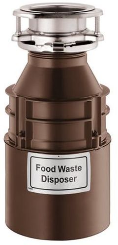 InSinkErator® 0.5 HP Continuous Feed Waterborne Brown Enamel Garbage Disposal