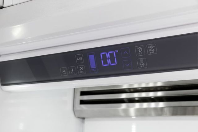 Viking® 7 Series 16.1 Cu. Ft. White Fully Integrated Left Hinge All Freezer with 5/7 Series Panel 5