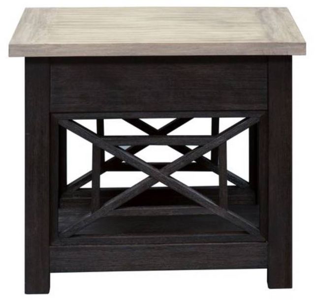 Liberty Heatherbrook Two-Tone End Table 1