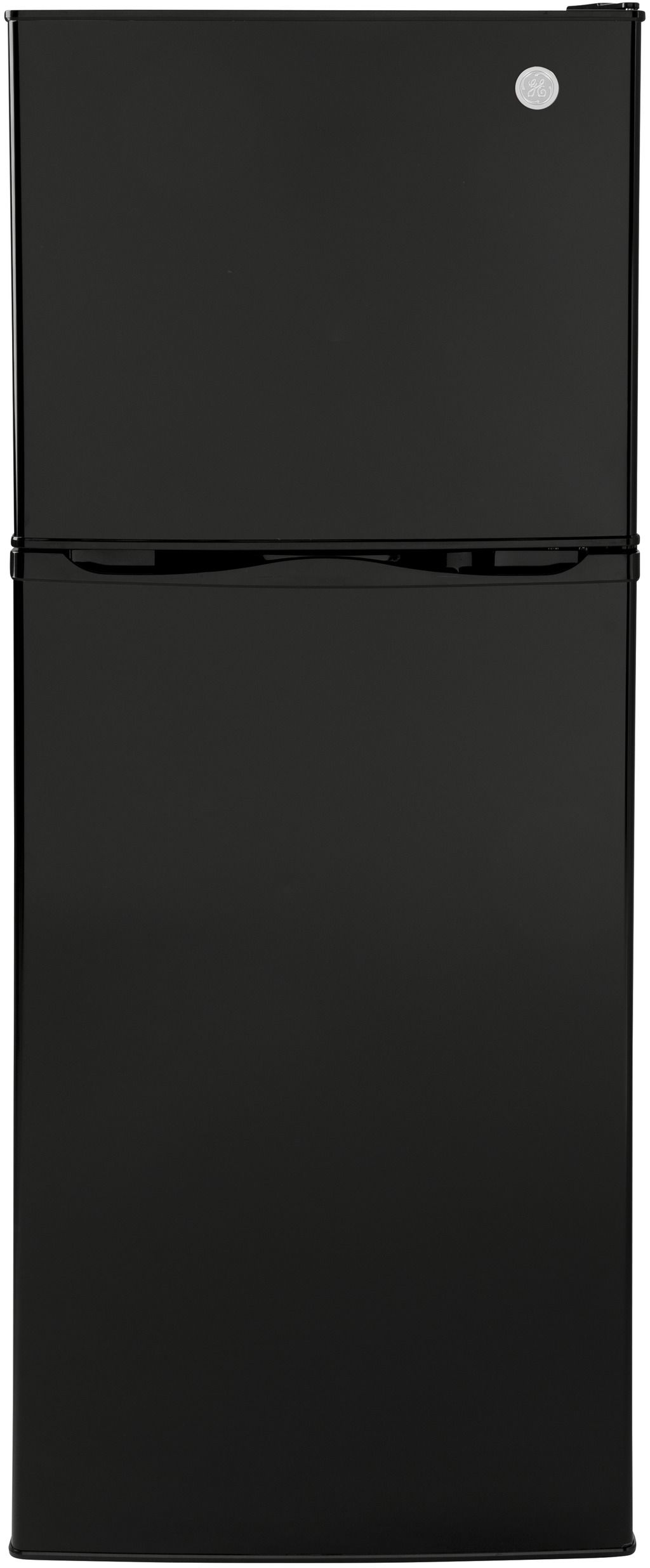 GE® 9.9 Cu. Ft. Black Top Freezer Refrigerator