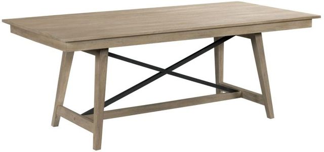 Kincaid Furniture The Nook Heathered Oak 80" Trestle Table