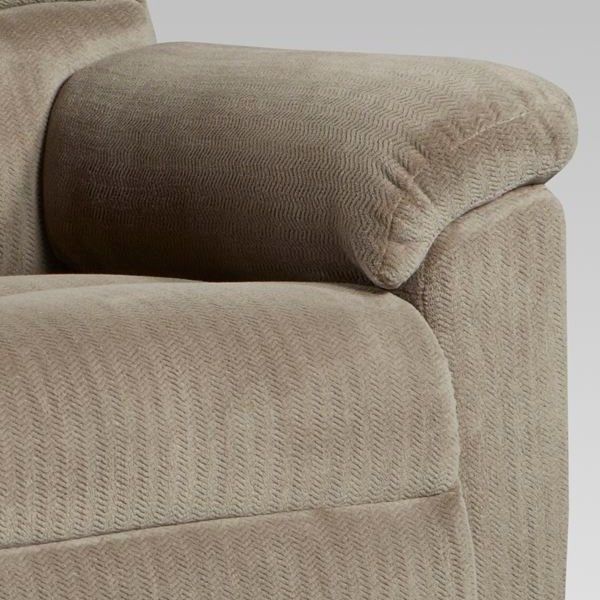 Affordable Furniture Chevron Seal Recliner-1