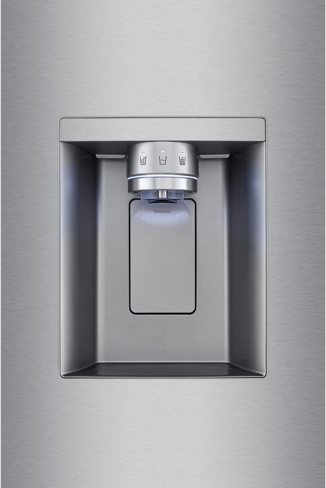 LG 25.5 Cu. Ft. PrintProof™ Stainless Steel Counter Depth French Door Refrigerator 8