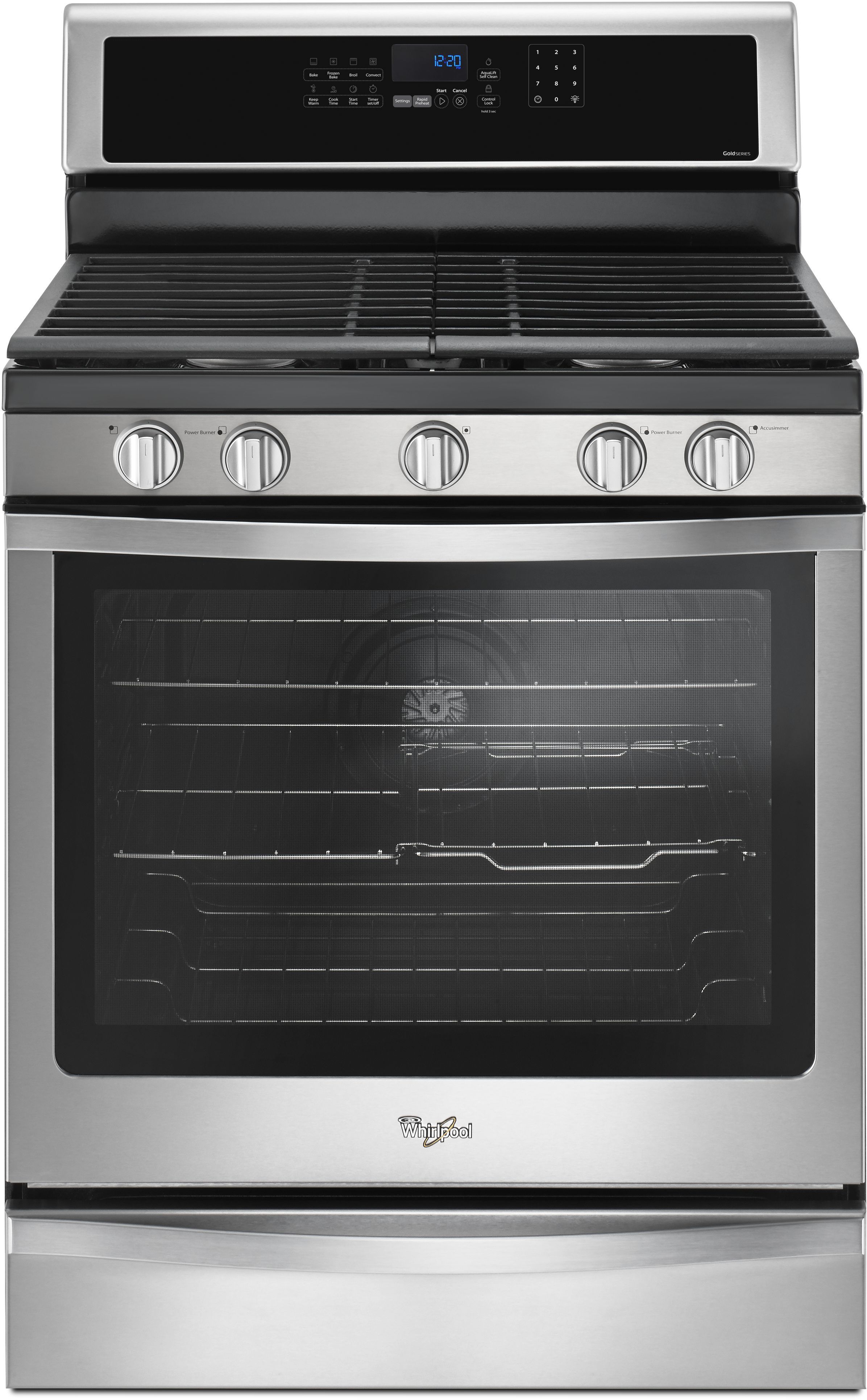 whirlpool gold series stove