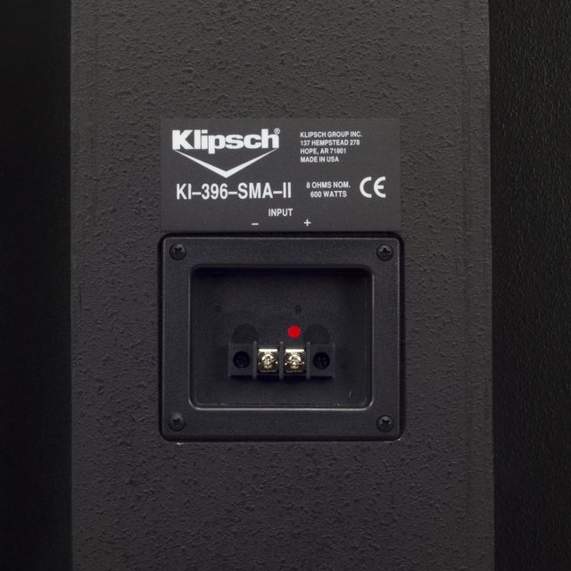 Klipsch® Professional Black KI-396-SMA-II High Output 15" 2-Way Loudspeaker 5