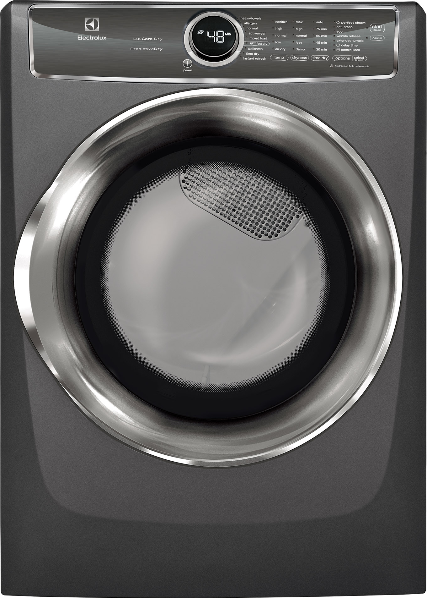 Electrolux Laundry 8.0 Cu. Ft. Titanium Front Load Gas Dryer
