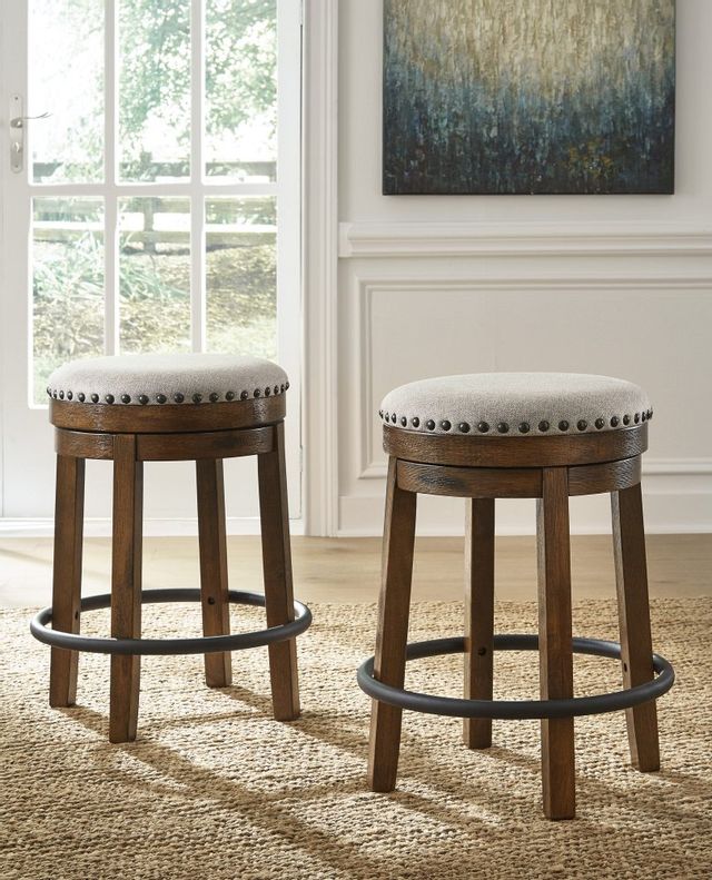 Signature Design by Ashley® Valebeck Brown Counter Height Stool 4